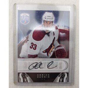 Adrian Aucoin Autograph Upper Deck BAP Signatures S-AA NHL Defense